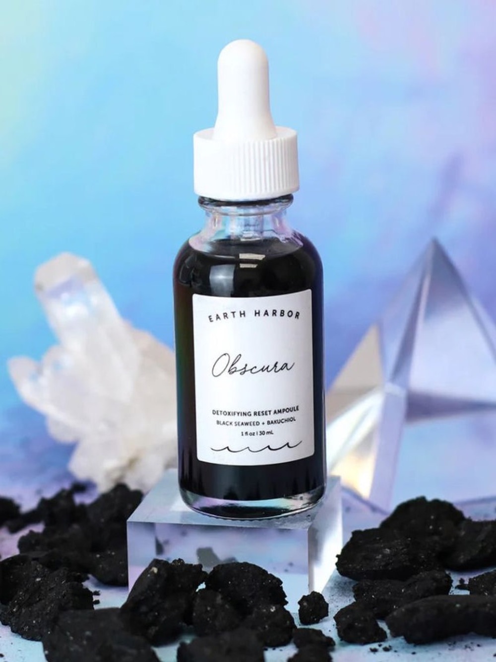 Earth Harbor Obscura Night Repair Concentrate Black seaweed + Bakuchiol NIB